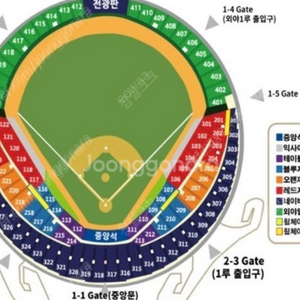 5/30 금요일 LG vs 삼성 4연석 1루 익사이팅석