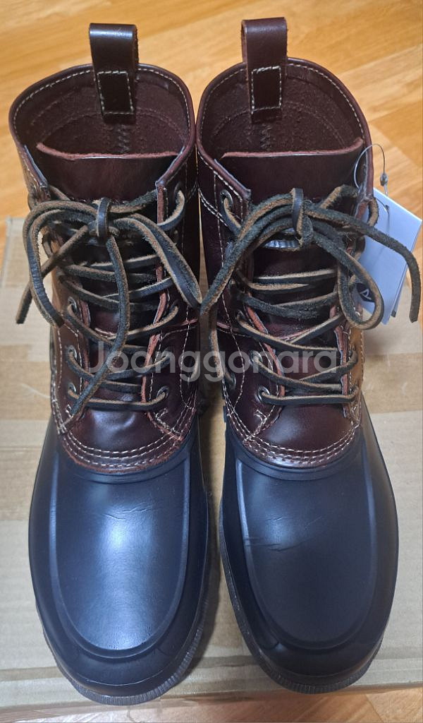 EUR42.5/275)미국 SPERRY 천연가죽 부츠--0