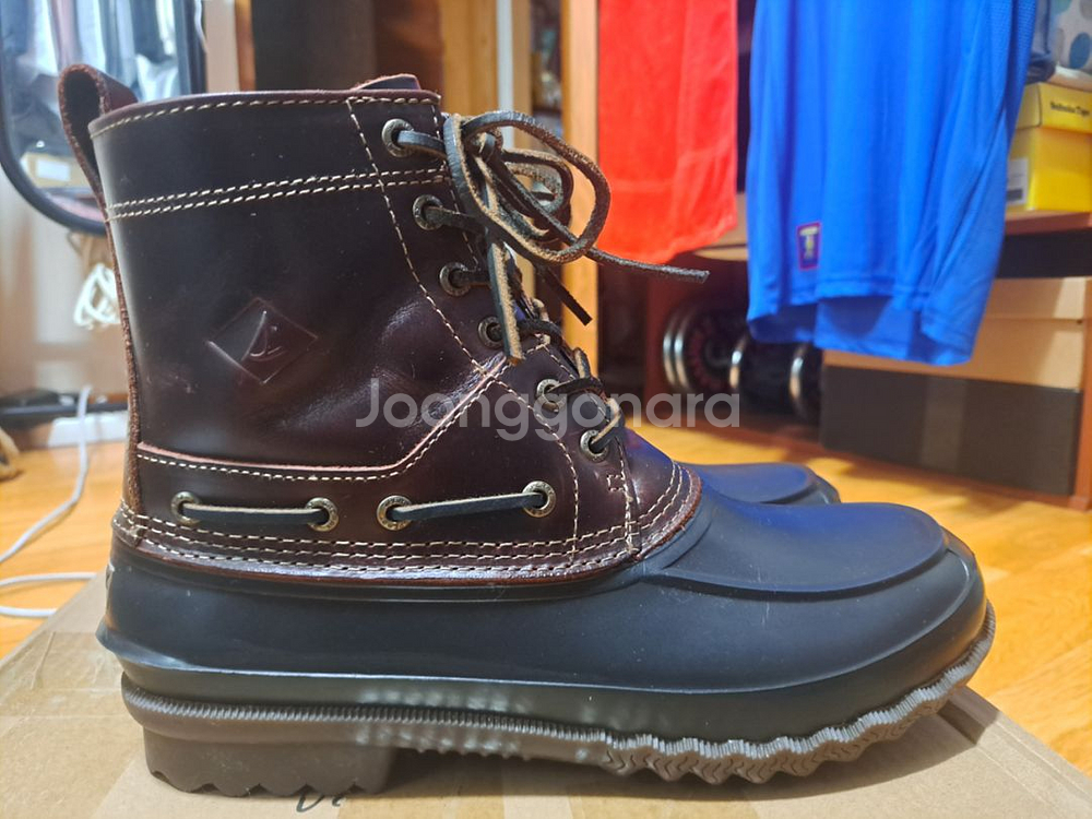 EUR42.5/275)미국 SPERRY 천연가죽 부츠--2