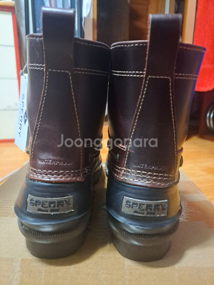 EUR42.5/275)미국 SPERRY 천연가죽 부츠--3