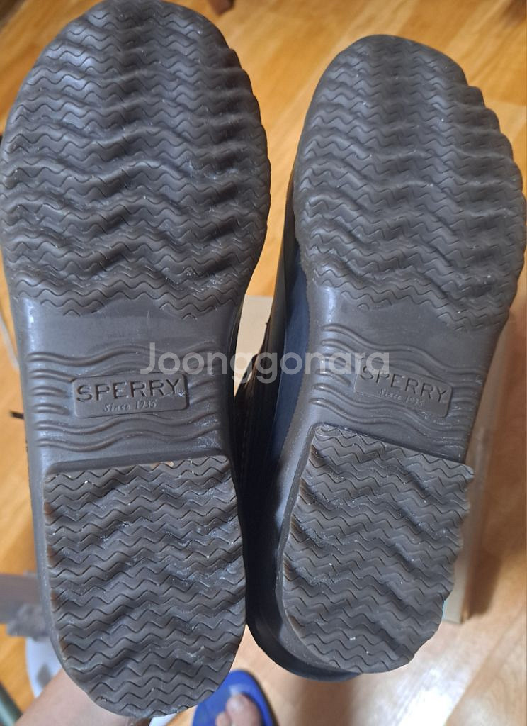 EUR42.5/275)미국 SPERRY 천연가죽 부츠--6