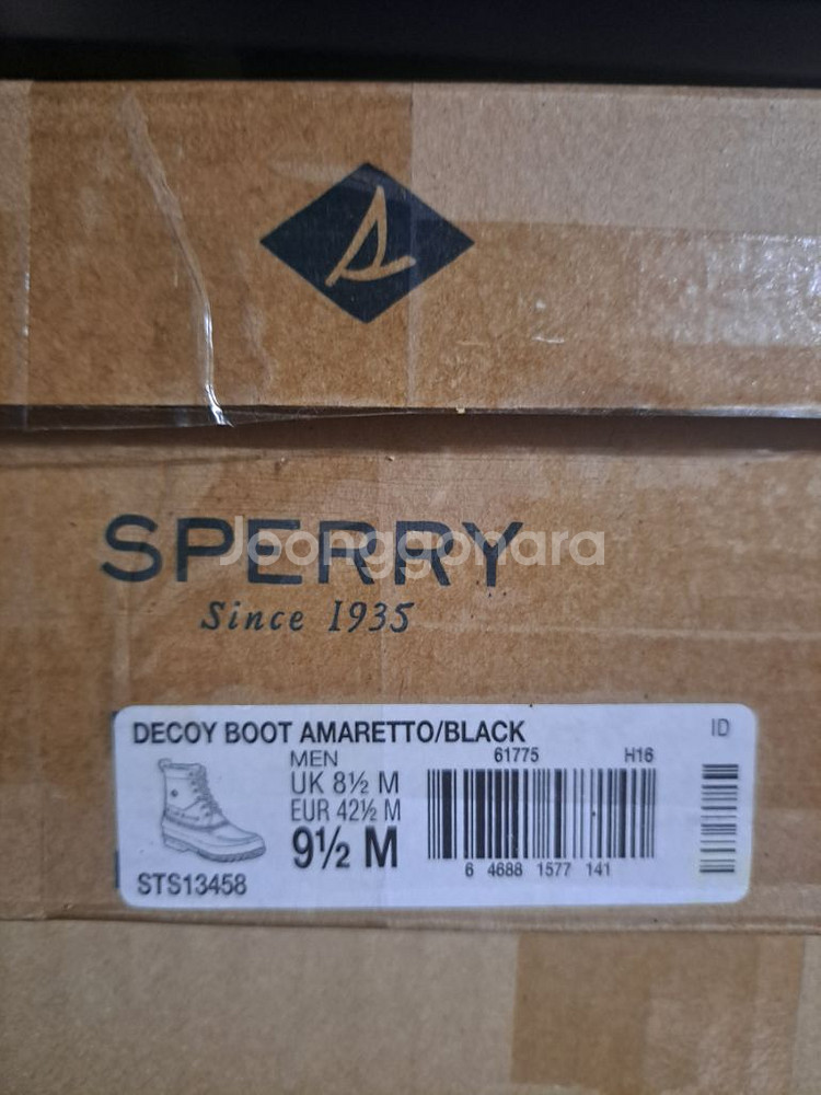 EUR42.5/275)미국 SPERRY 천연가죽 부츠--9