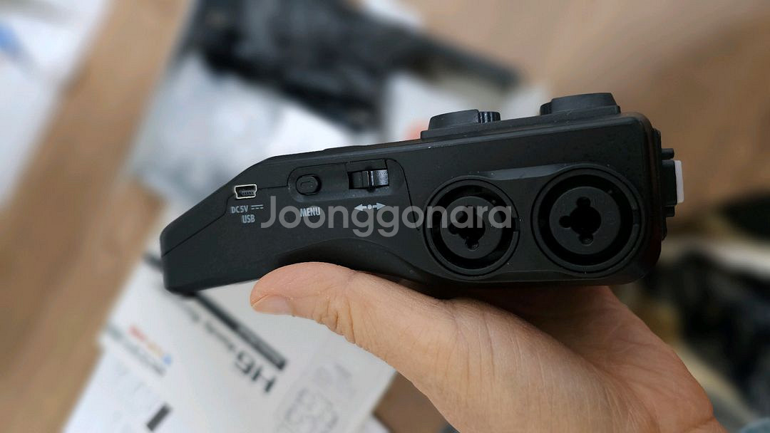 새거같은 줌 h6+폰 연결잭--4