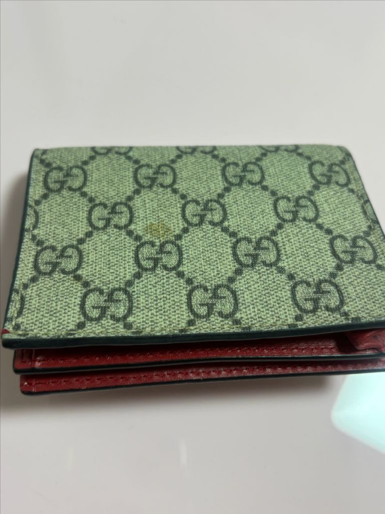 구찌 체리 반지갑 GG 슈프림 이미지