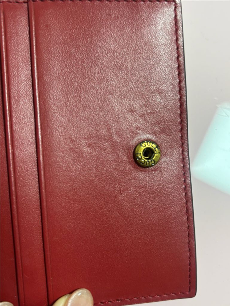 구찌 체리 반지갑 GG 슈프림 이미지