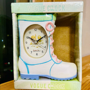 VOGUE CLOCK 부츠 탁상시계 새상품