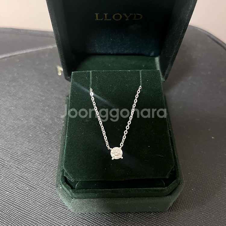 로이드 랩다이아 목걸이 LND24014D--2