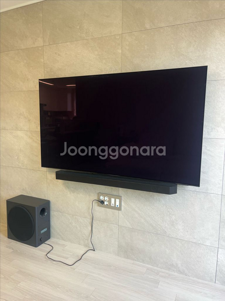 삼성 OLED 65인치 23년형 + 사운드바 포함--0