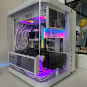 고성능 화이트 미니PC(7800x3d+7800xt)