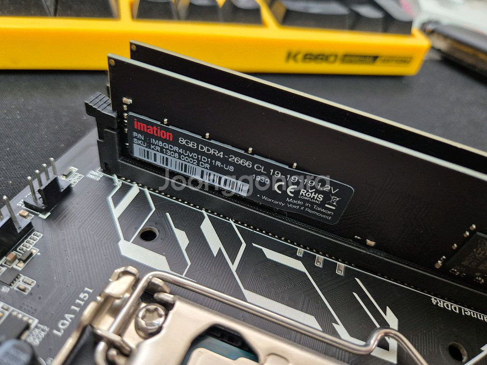 i5-9600K 컬러풀 H310M-E 16GB 팝니다--3