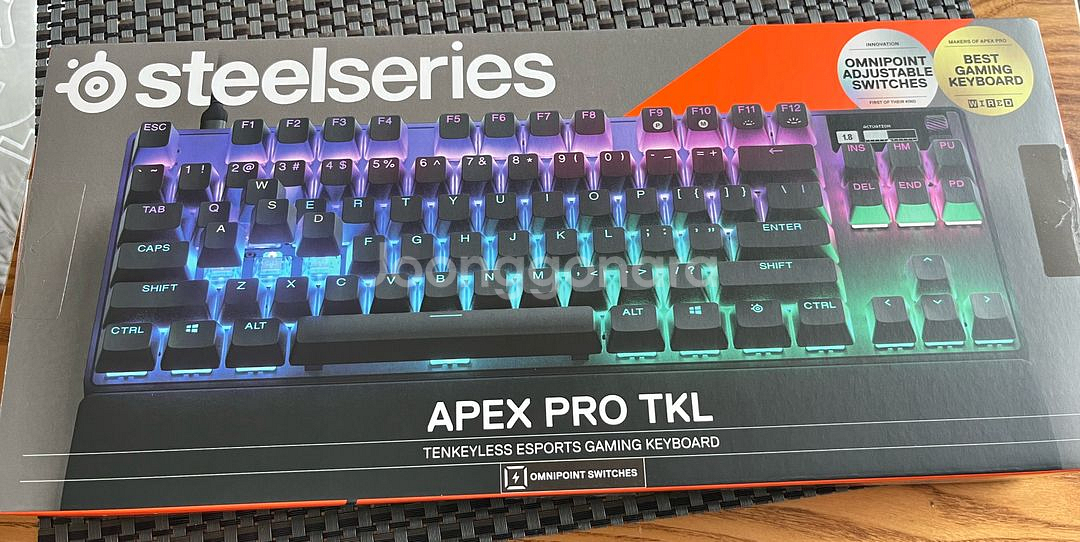 스틸시리즈 apex pro tkl 미개봉 새상품 팝니다--0