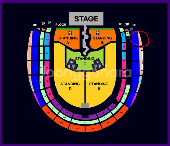 트레비스 스캇 첫 내한공연 콘서트 W4 2연석--0
