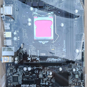 ASRock H81M-HDS 중고 메인보드 판매합니다.