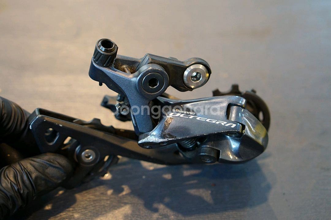 시마노 울테그라 R8020 유압디스크 그룹셋 165mm--3