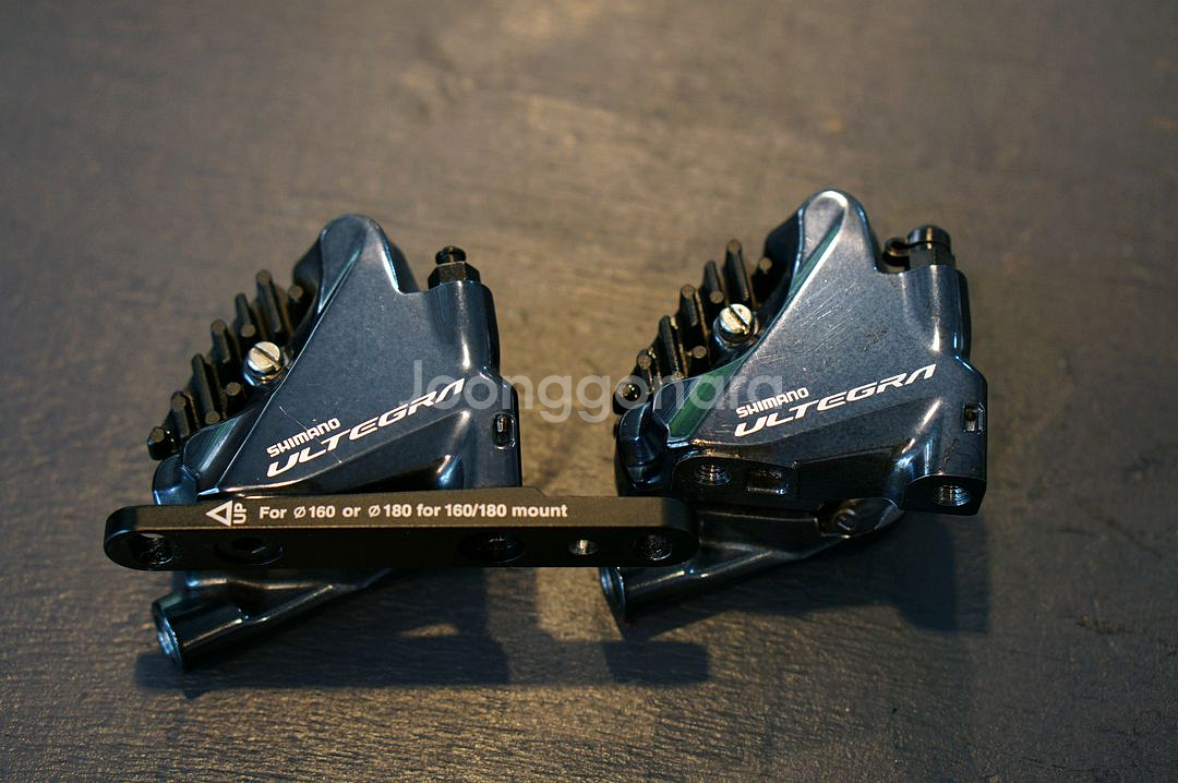 시마노 울테그라 R8020 유압디스크 그룹셋 165mm--2
