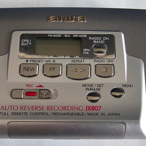 AIWA HS-JX807 워크맨 작동품