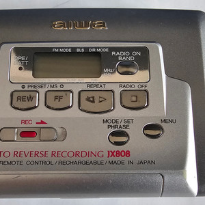AIWA HS-JX808 워크맨 작동품
