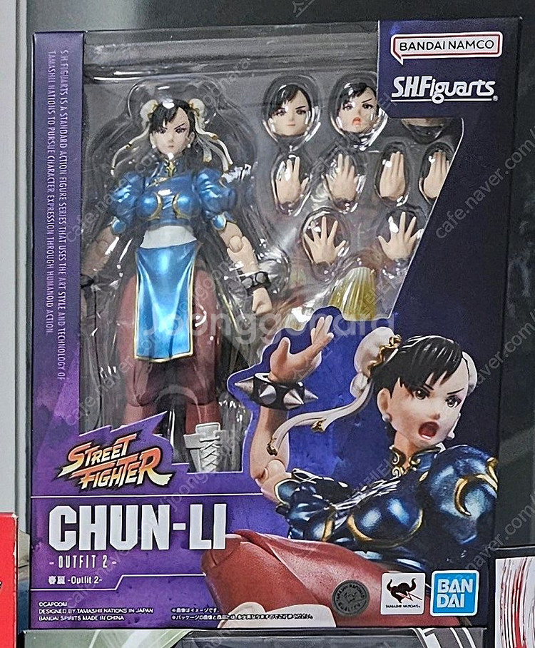 SHF 춘리 아웃핏2 단순개봉품 팝니다.--0