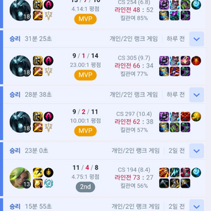 리그오브레전드 롤 개인 맡김,듀오