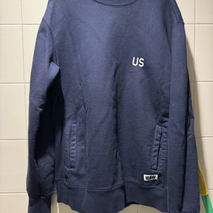 커버낫 US NAVY 시그니처 오버핏 맨투맨 L사이즈