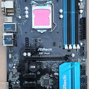 ASRock H97 Pro4 중고 메인보드 판매합니다.