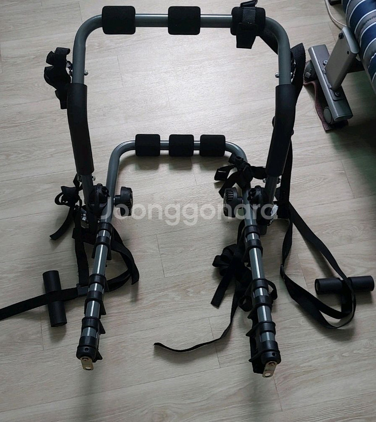 자전거 캐리어 자동차 트렁크 장착용. 2대 장착 가능.--0