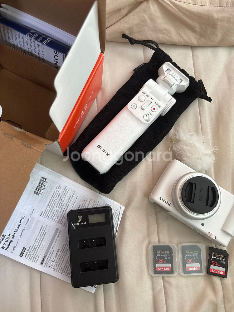 소니 zv-1f 화이트--0