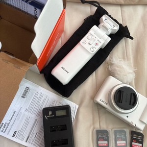 소니 zv-1f 화이트