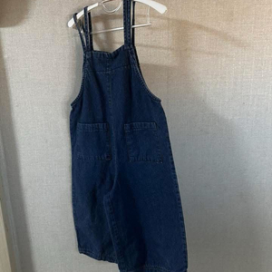 와이드 청멜빵바지 9호 이미지