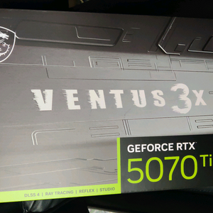 [미개봉] MSI RTX5070ti 벤투스 3X OC