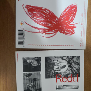 휘인 미니앨범 Redd 책+CD+케이스만 있습니다