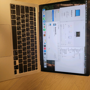 맥북에어 m1 ram 16g / ssd 512g
