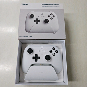 8bitdo 컨트롤러 화이트