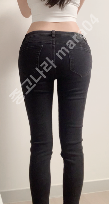 데님 팬츠 M/Darkgray (착샷O)--0