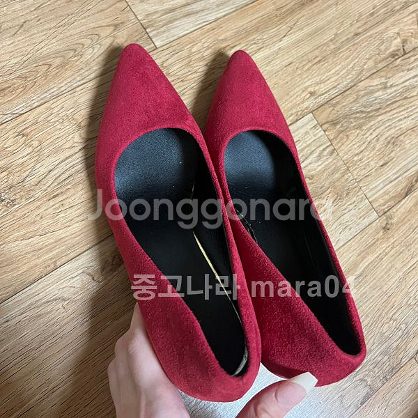 펌프스 하이힐 240 Red (착샷O)--3