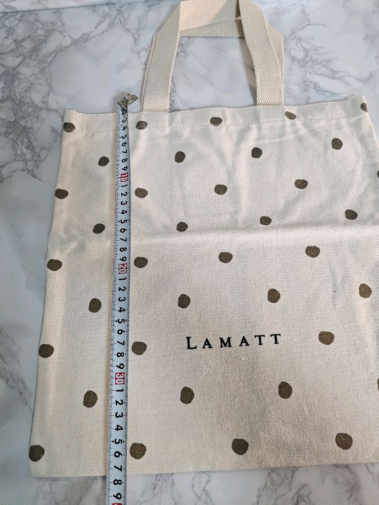 새상품- LAMATT 도트 에코백 이미지