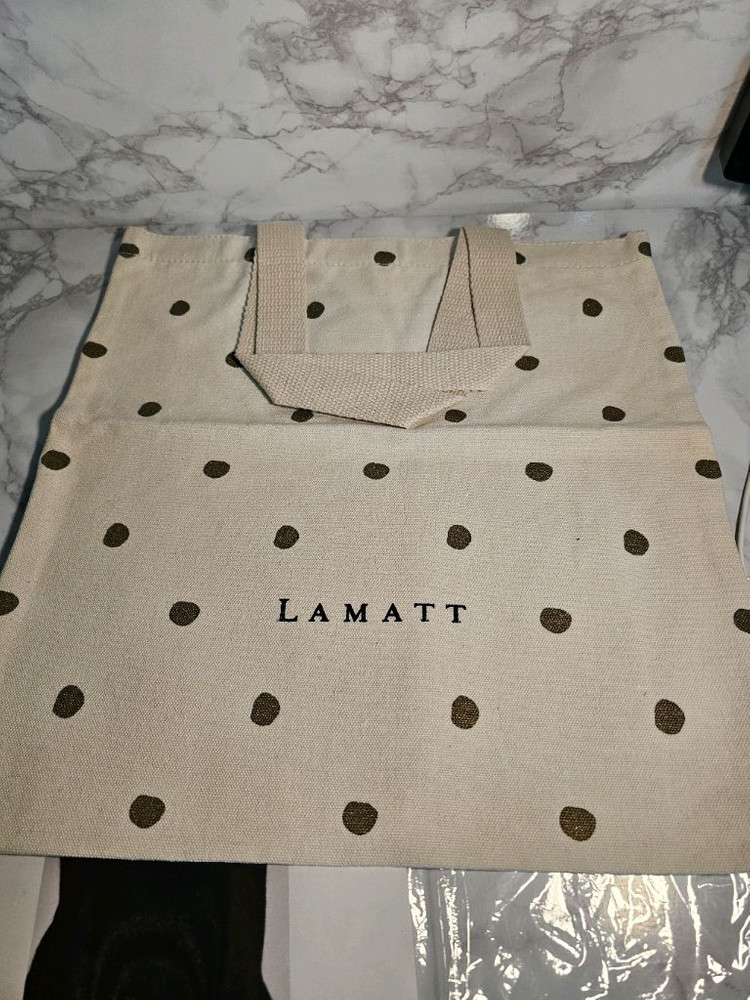 새상품- LAMATT 도트 에코백 이미지