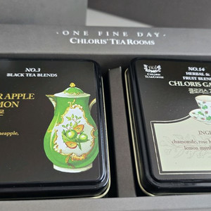 chloris tea room 클로리스티룸 2종 팝니다