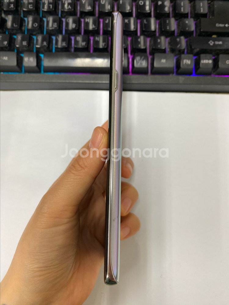 갤럭시S10 5G 실버 SS급 256GB 무잔상--5