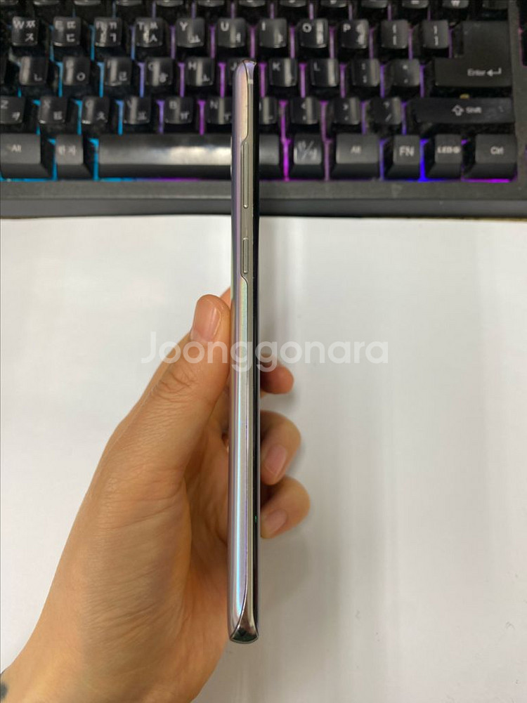 갤럭시S10 5G 실버 SS급 256GB 무잔상--4
