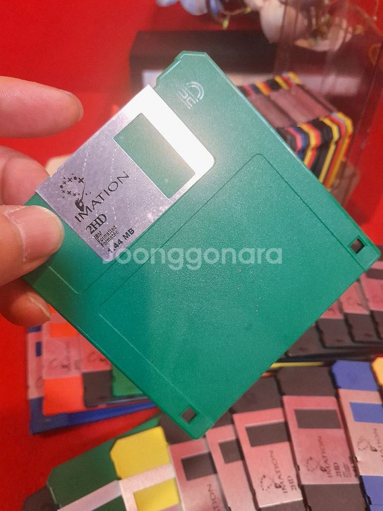 옛날 컴퓨터 디스켓--2