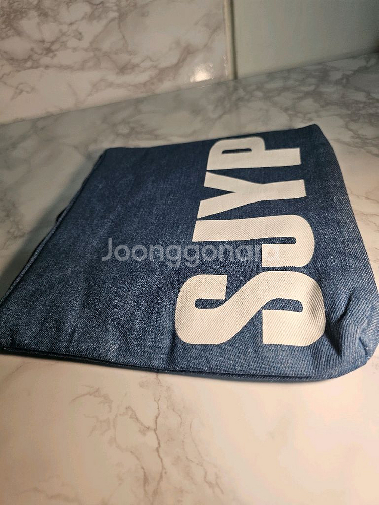 새상품-스티브제이앤요니피 SJYP 데님라인 클러치--0