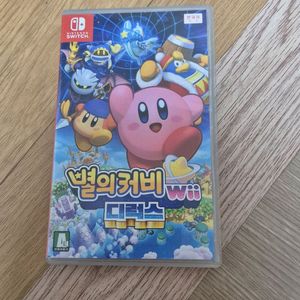 별의커비 wii 디럭스 스위치 입니다