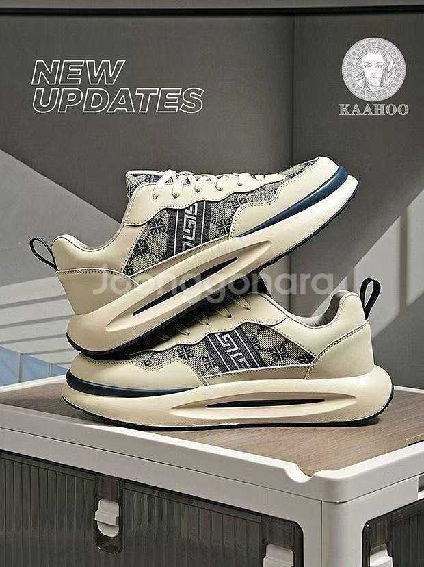 KAAHOO DS2338 패치워크 캐주얼 스니커즈--4