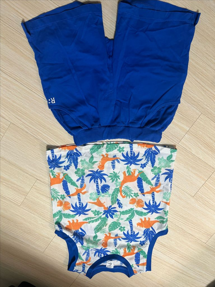 알로봇 나시반바지세트2벌,나시티한장120--4