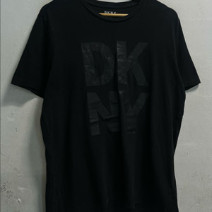 100 DKNY 면 스판 반팔티