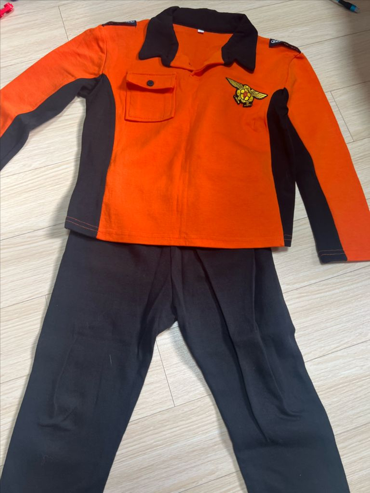 어린이 소방관옷 120--1