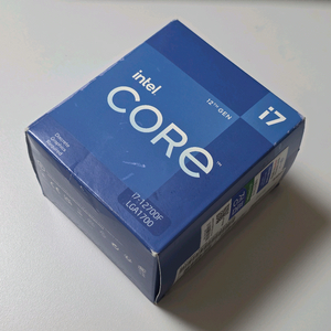인텔 i7-12700f 판매 (쿨러 미사용)
