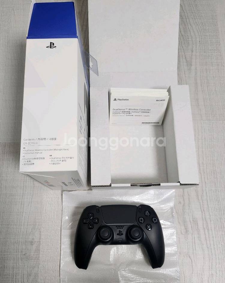 PS5 듀얼센스 미드나잇 블랙--2