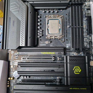 인텔 285k벌크 +msi z890 토마호크 팝니다